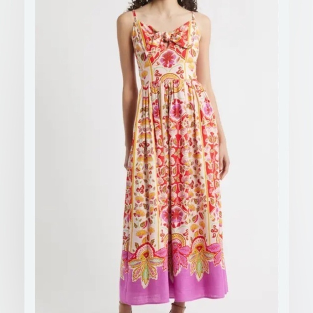 Halogen Vibrant Floral Maxi Dress